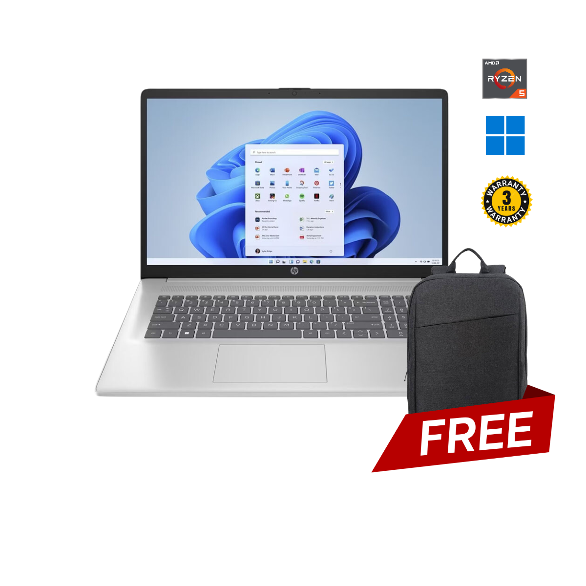 HP 5-14th - 120U  | 16GB  |512SSD |3 Years